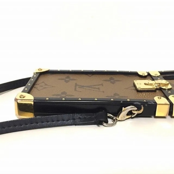 LOUIS VUITTON Eye Trunk iphone X & XS Monogram Reverse - Picture 5 of 5